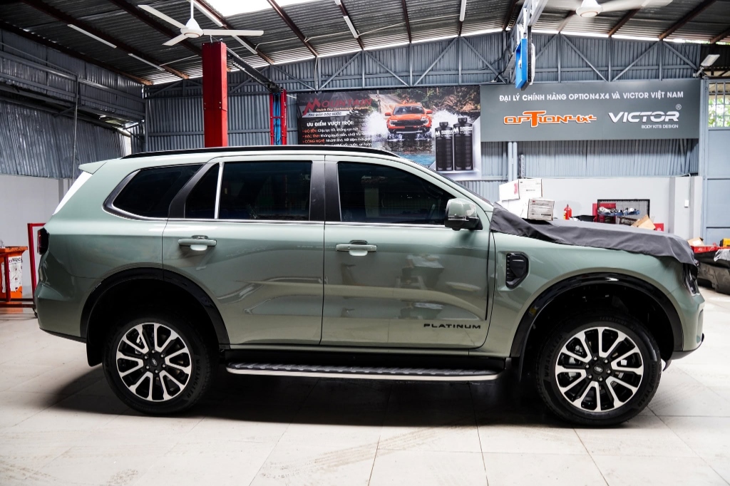 Ford Everest Platinum dán PPF